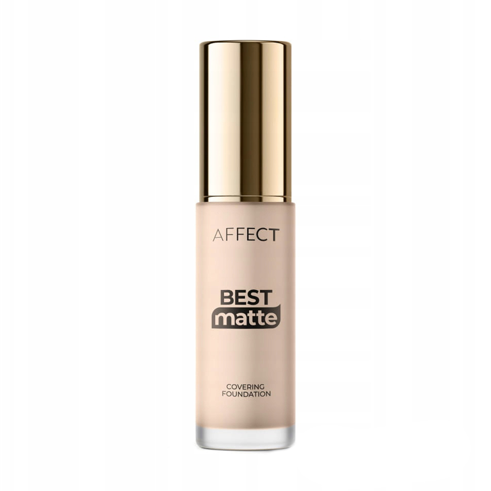 Тональна основа для обличчя Affect Cosmetics Best Matte Covering Fundation 1N, 30 мл